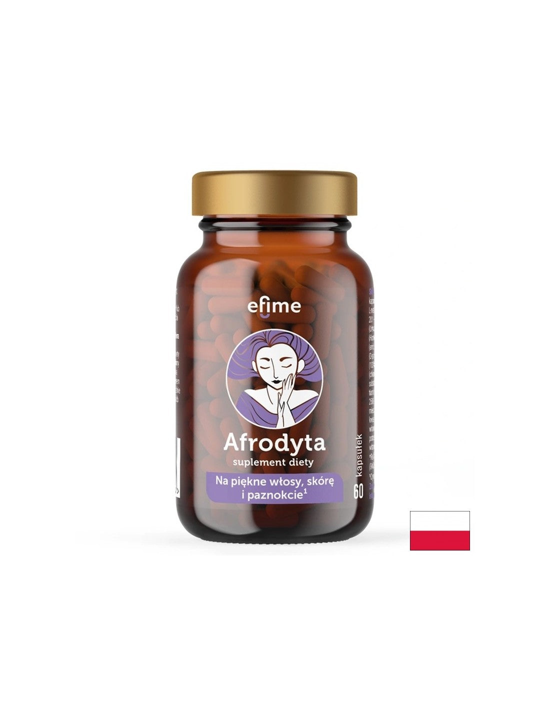 Afrodita - vlasy, pokožka a nechty, 60 kapsúl