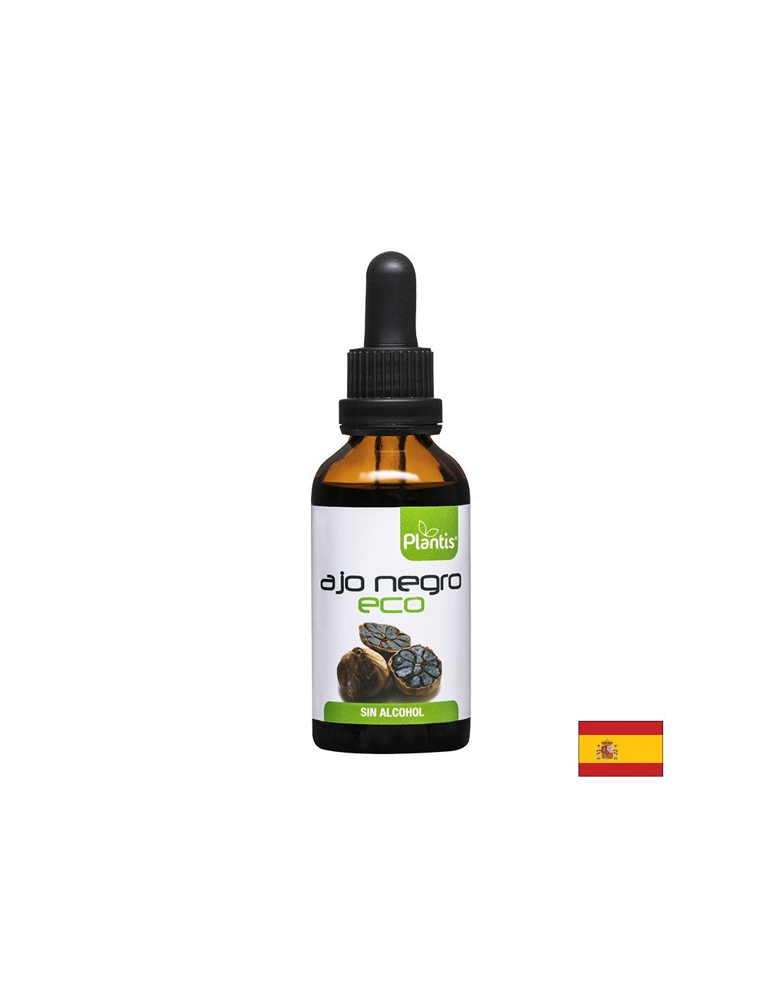 Čierny cesnakový organický - zdravie a imunita srdca - Ajo Negro Eco Plantis®, tinktúra bez alkoholu, 50 ml