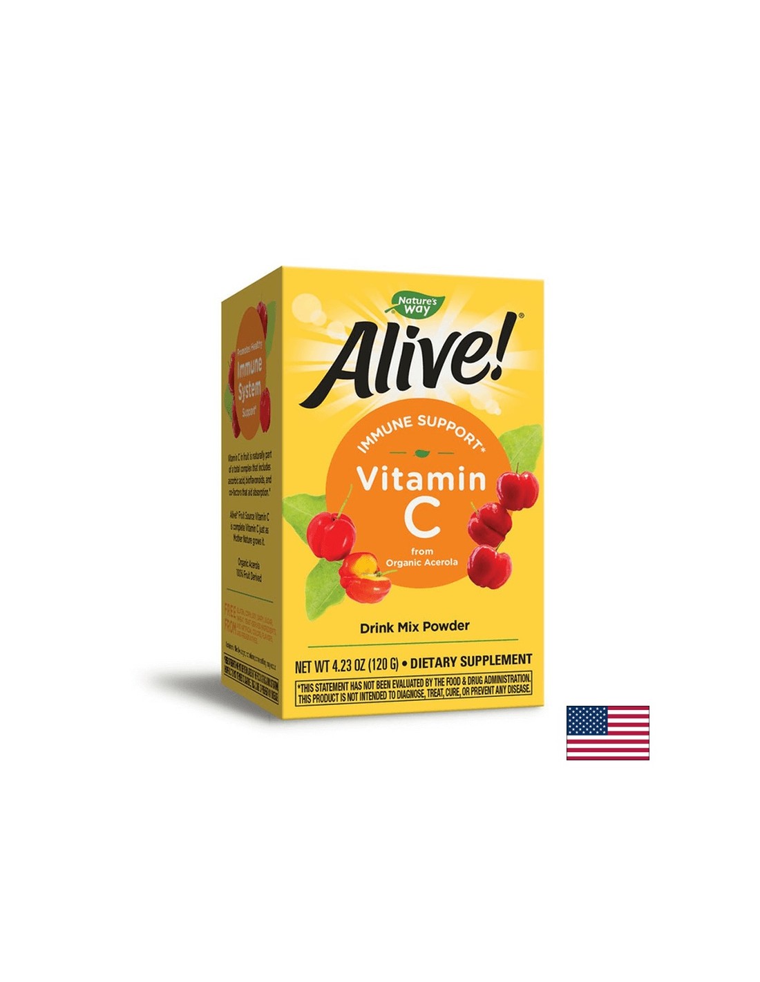<tc>Alive</tc>! Vitamín C v prášku - 120 gramov