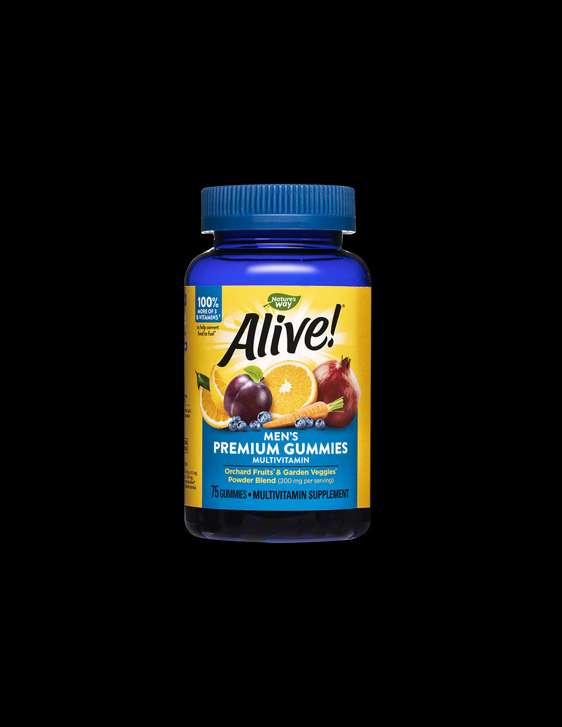 <tc>Alive</tc>! Pánske gumové vitamíny - 75 žuvacích tabliet