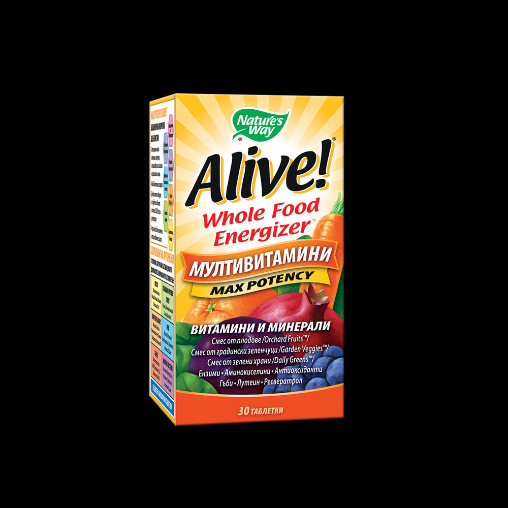 <tc>Alive</tc>! Multivitamín - 30 tabliet