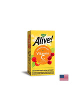 <tc>Alive</tc>! vitamín C / <tc>Alive</tc>! Vitamín C (z aceroly organic), 120 kapsúl Nature's Way