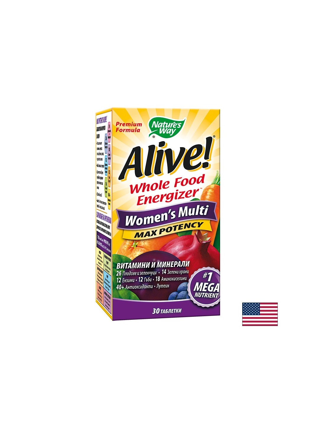 <tc>Alive</tc>! Ženy Multi - 30 tabliet