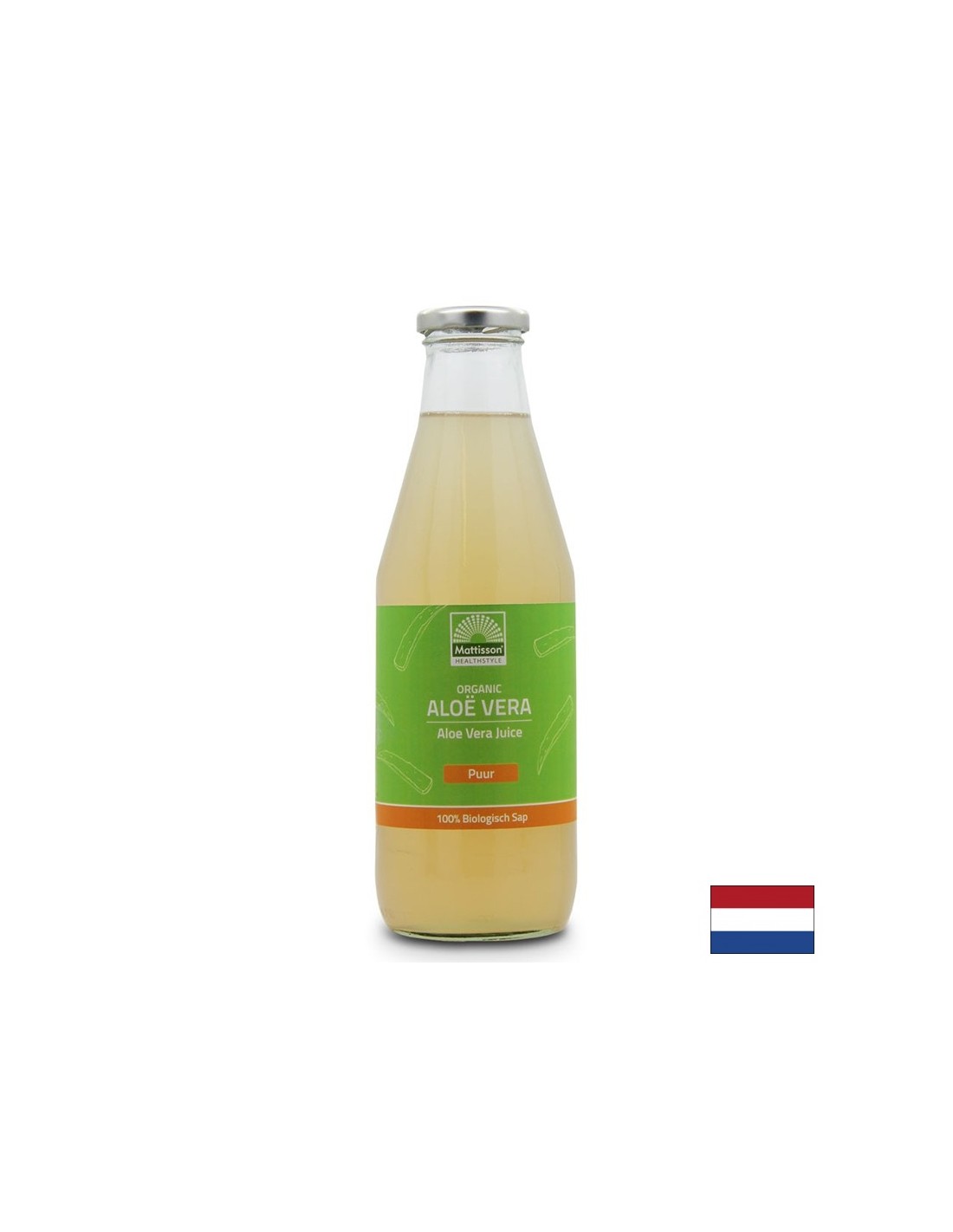 Organická aloe vera listová šťava - na ústne a kozmetické použitie, 750 ml