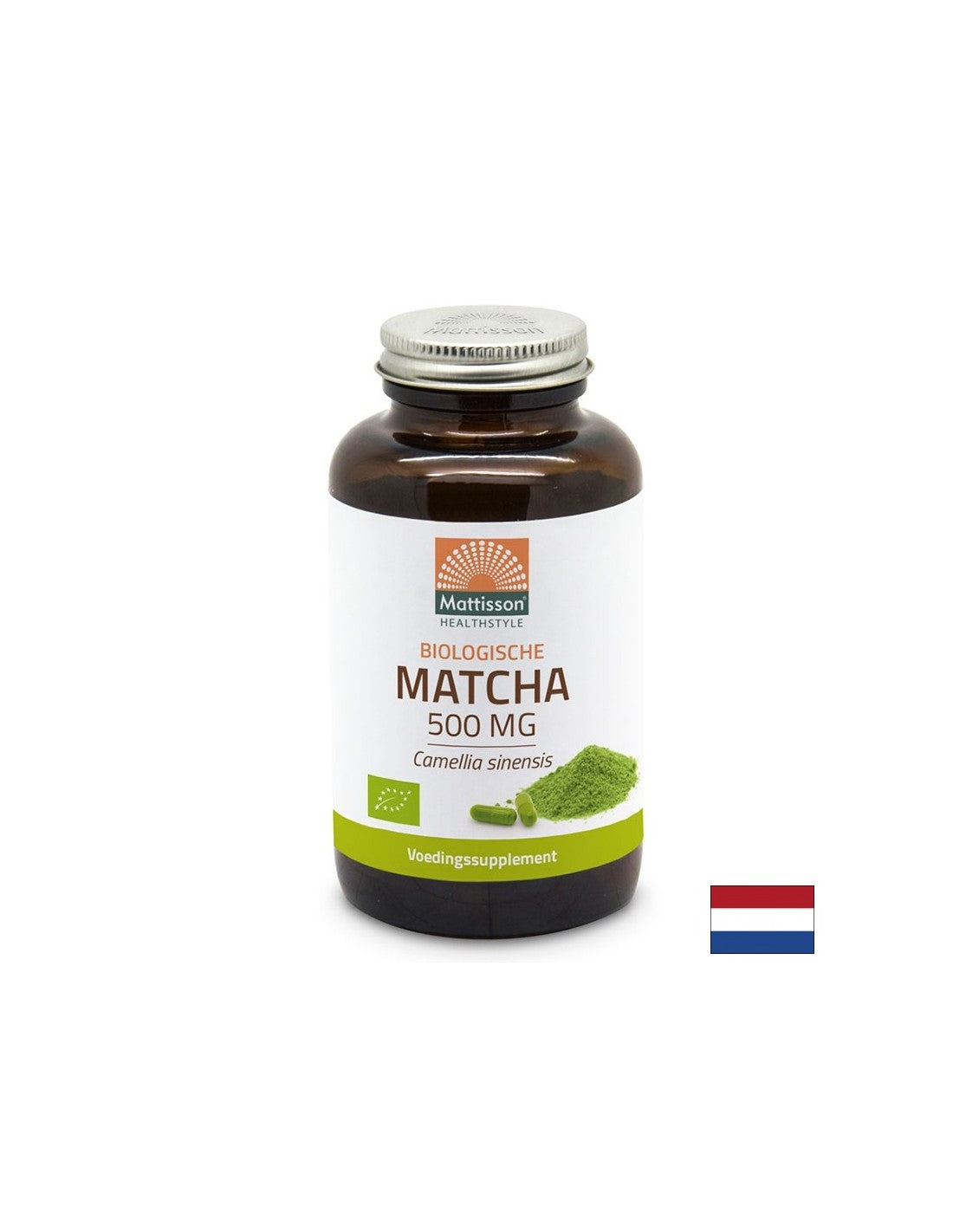 Antioxidant - Matcha Bio, 500 mg x 60 kapsúl <tc>Mattisson Healthstyle</tc>