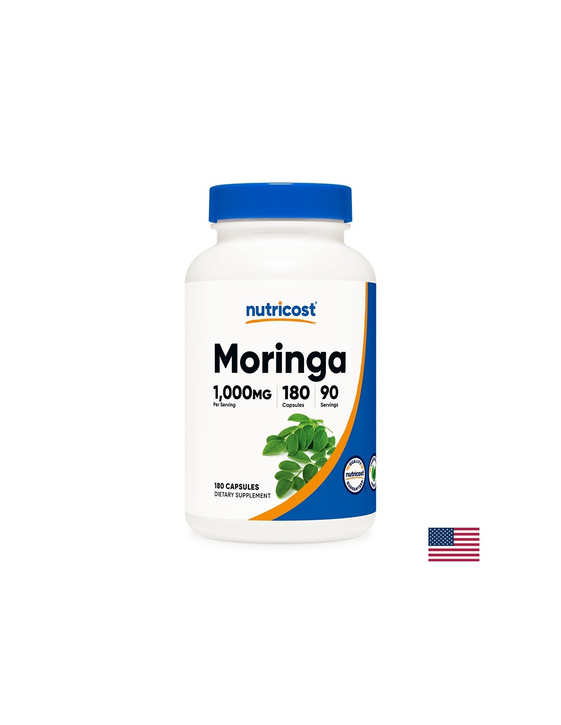 Antioxidant - Moringa, 180 <tc>Nutricost</tc> kapsuly
