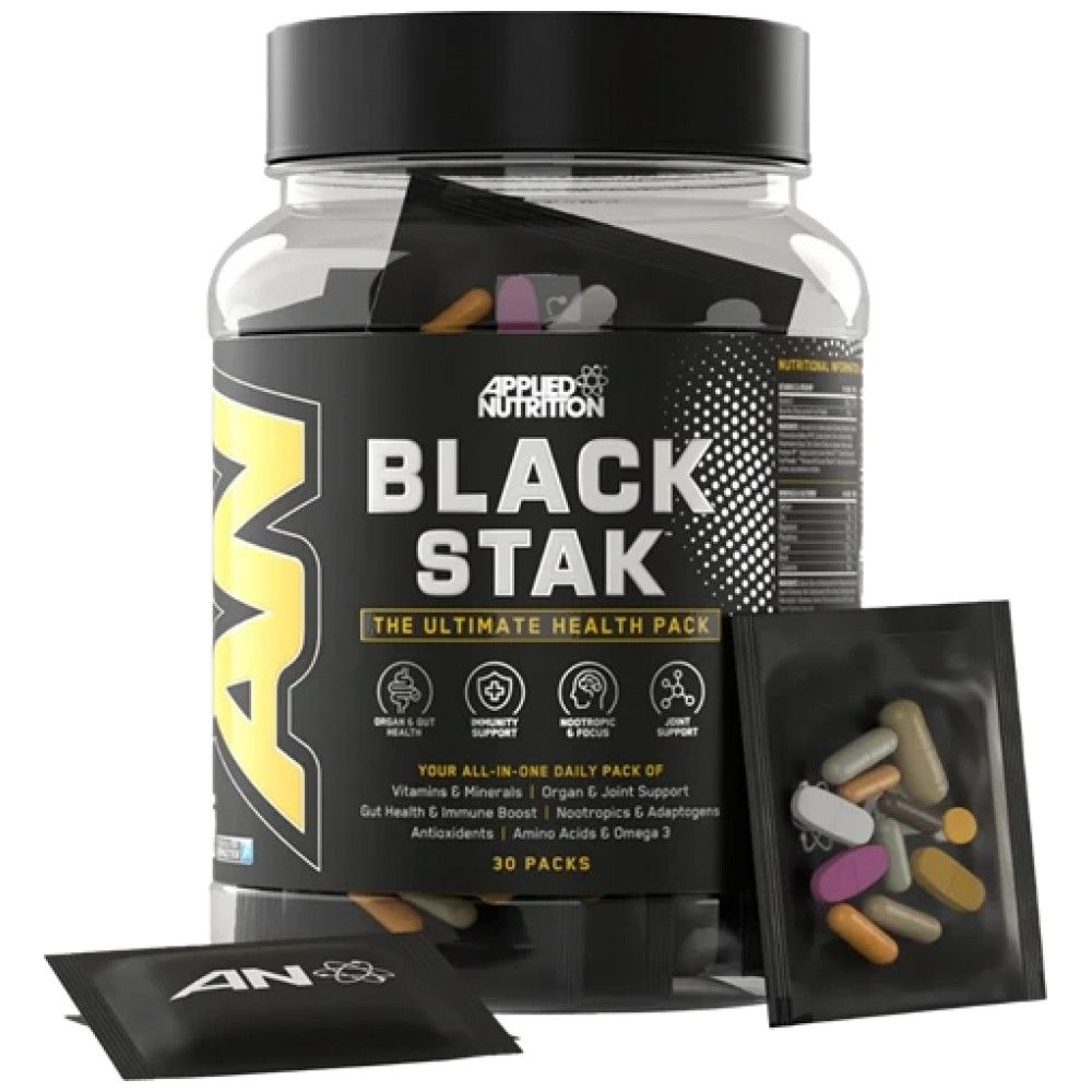 Black Stack The Ultimate Health Pack - 30 balíčkov