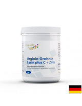 Arginín-ornitine-lyzín + C + Zink / arginín-ornitine-lyzín + vitamín C + zinok, 60 kapsúl
