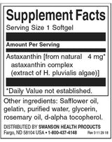 Astaxantín 4 mg - 60 gélových kapsúl