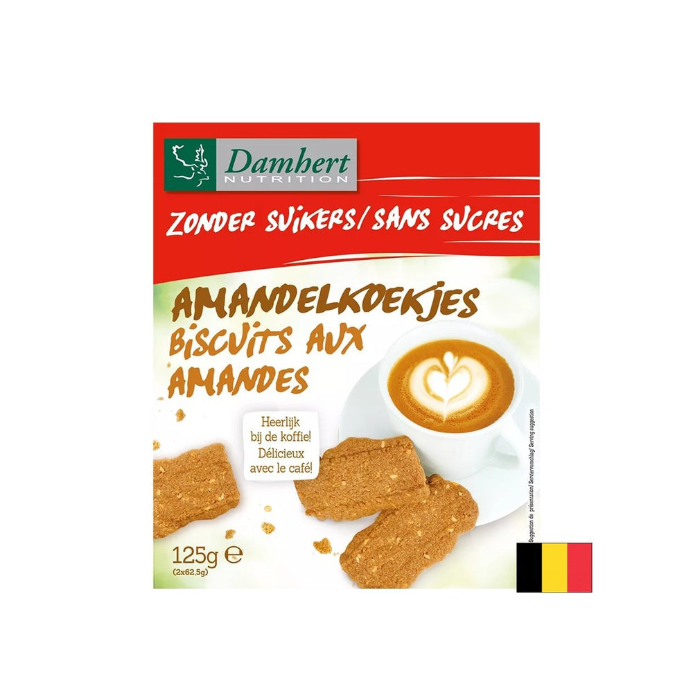 Mandľové sušienky (bez cukru), 125 g
