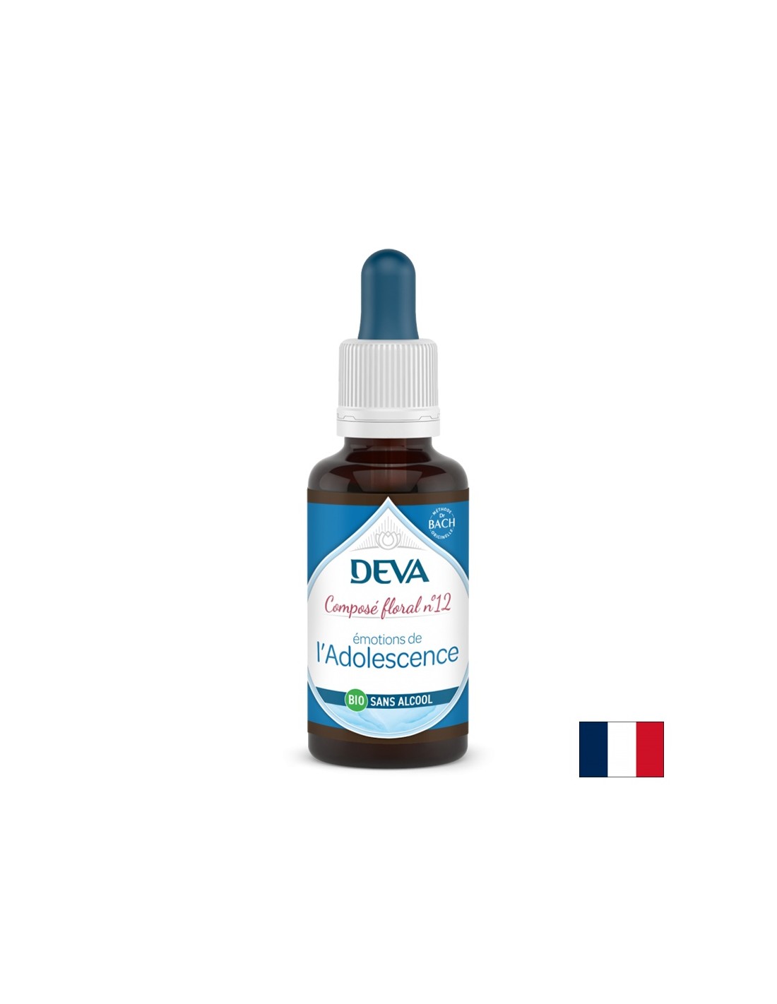 Vyváženie emócií u mladých ľudí, kvetinové esencie, metóda Bach klesá č. 12 (bez alkoholu), 30 ml