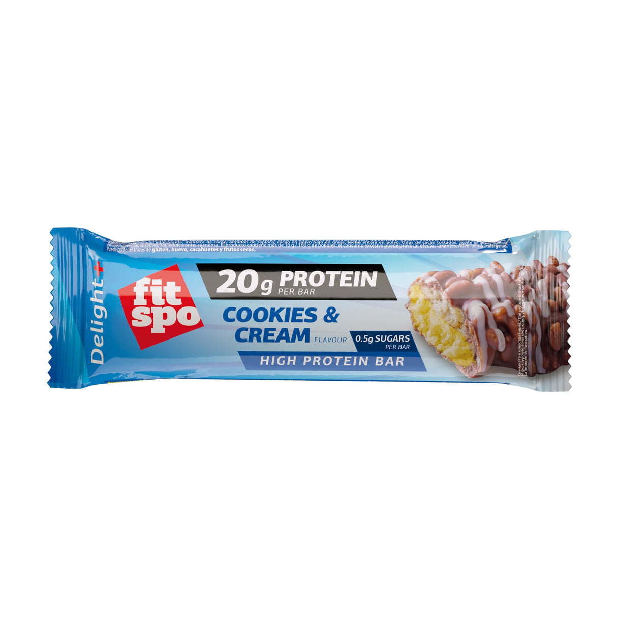 Cooky a krém na bielkovinové tyčinky - 12 x 60 gramov