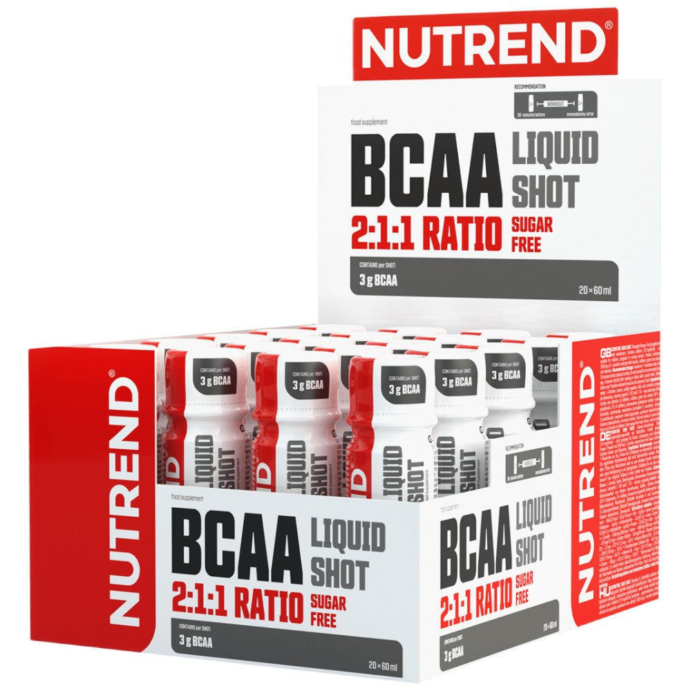 Tekutý výstrel BCAA - 20 x 60 ml