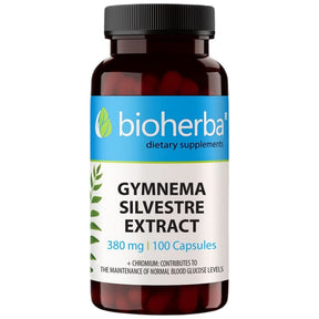 Gymnema Sylvestre Extract 380 mg - 100 capsules - Nutra Best Europe