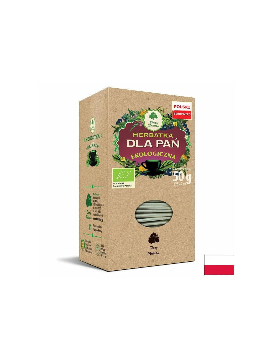 Bylinný čaj pre ženy Bio, 25 filtračných vreciek