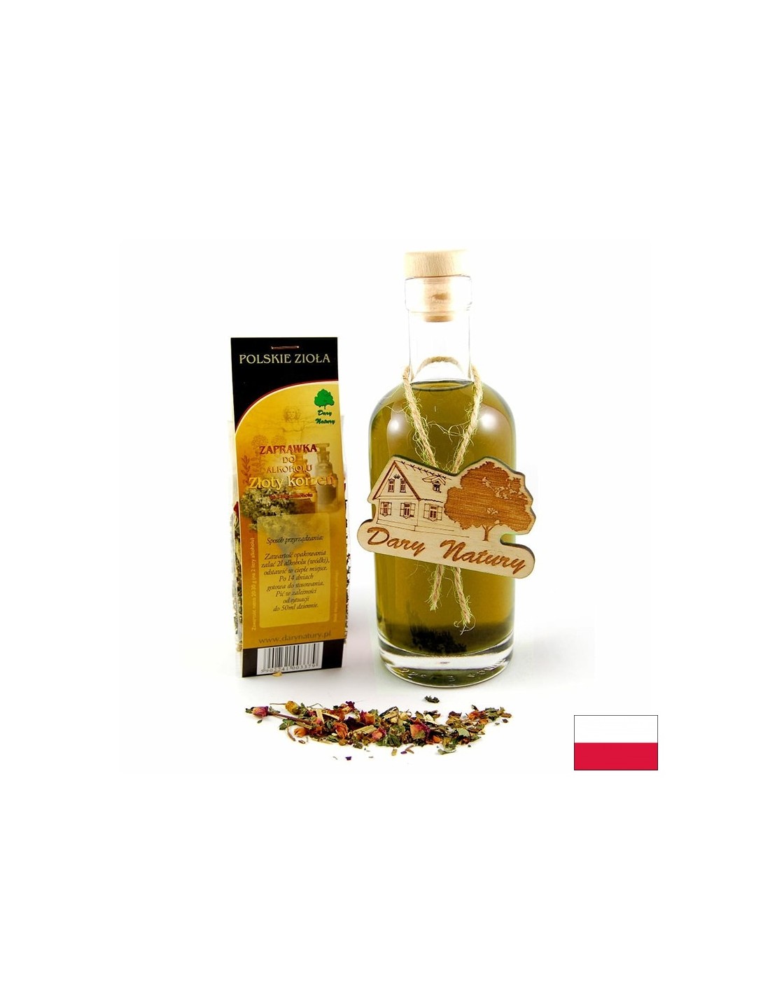 Bylinná zmes na tinktúru - Zlatý koreň, 20-30 g <tc>Dary Natury</tc>
