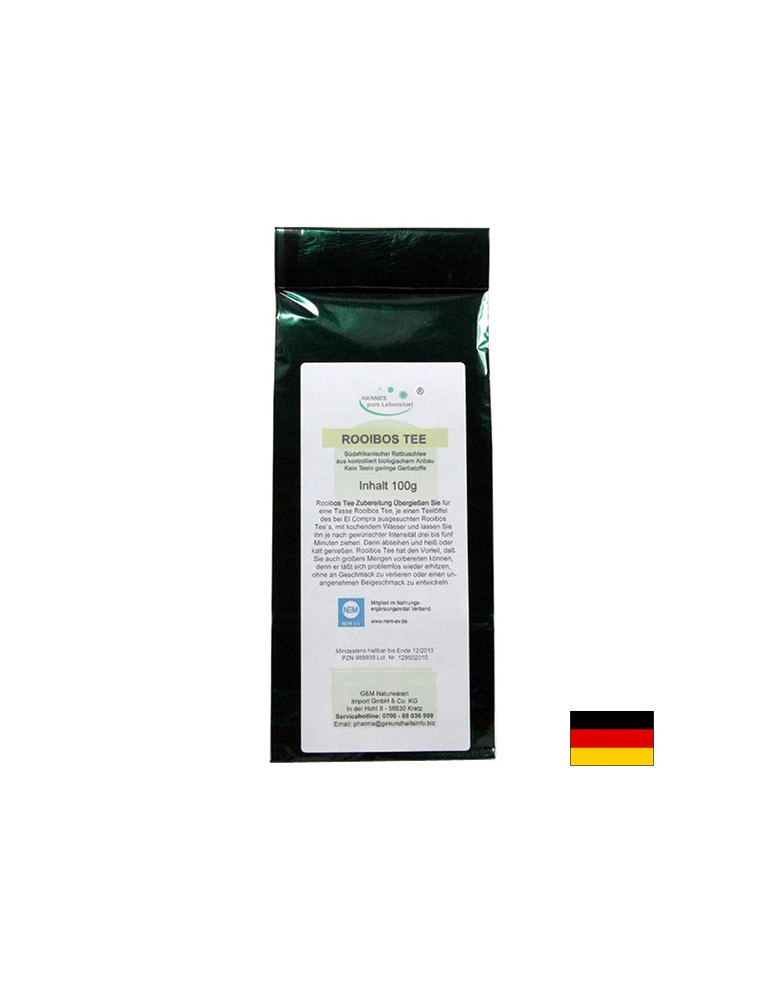 Tee Bio Rooibos - čaj Bio Rooibos, 100 g el compra