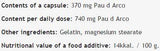 Pau d'Arco 370 mg - 100 kapsúl
