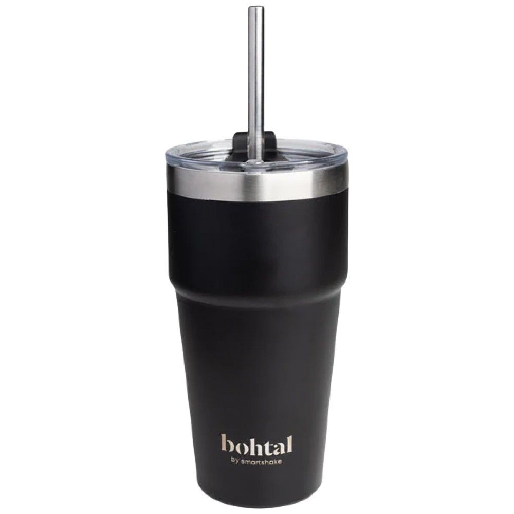 Bohtal izolovaný cestovný hrnček | Čierna - 600 ml