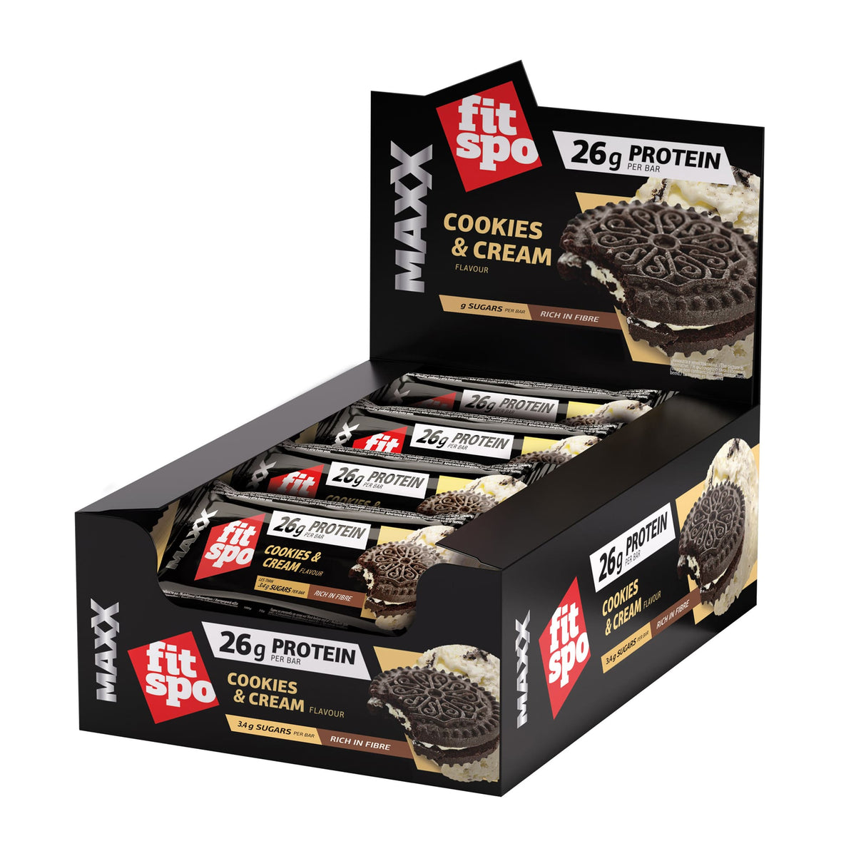 Maxx bar sušienky a krém - 12 x 75 gramov
