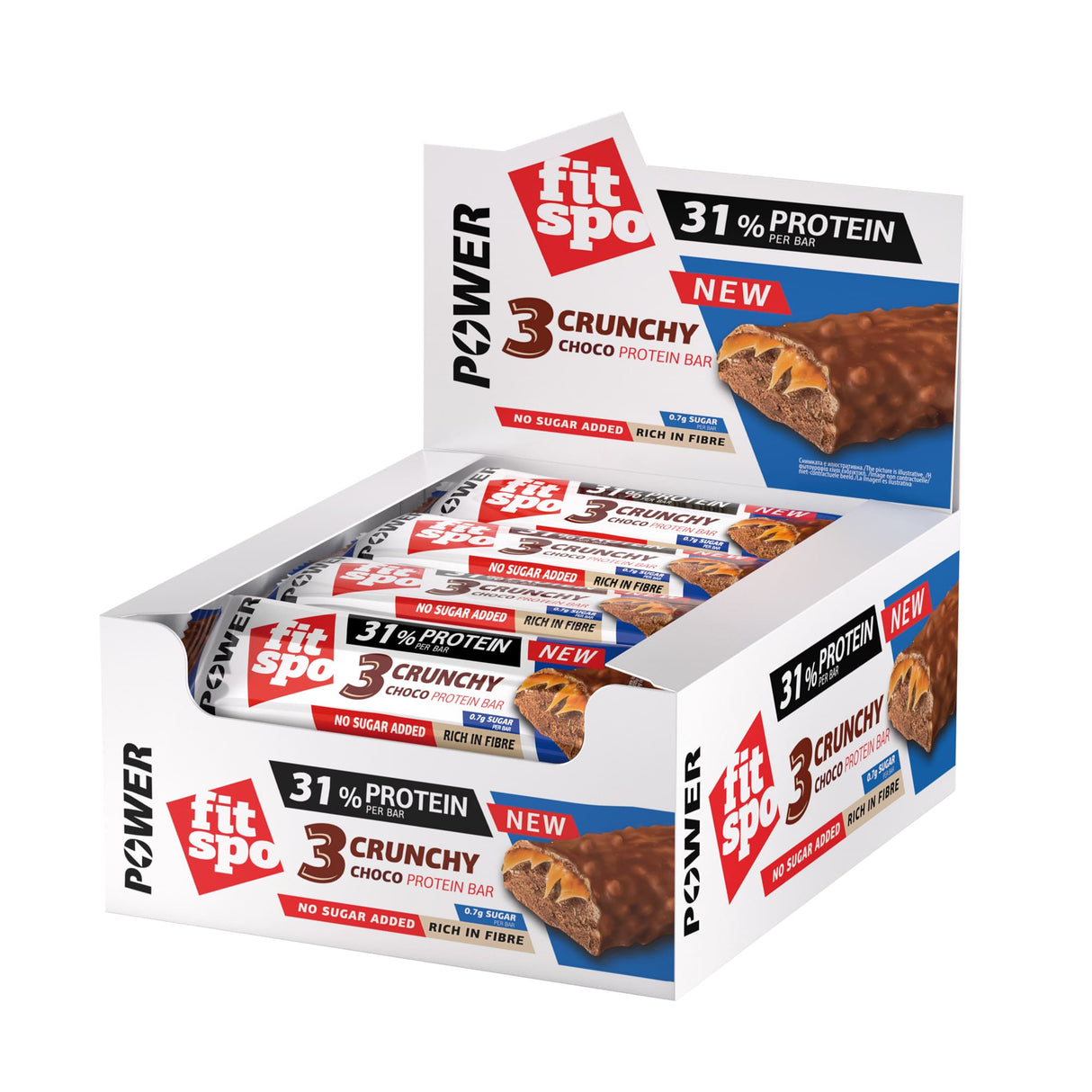 Fit SPO Power Bar - 12 x 55 gramov