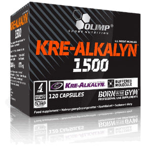 Kre-Alkalyn 1500 - 120 capsules - Nutra Best Europe