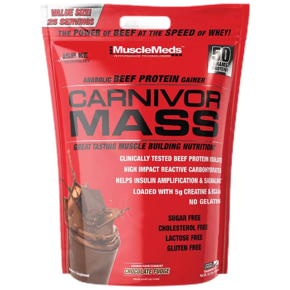Mass Mass/Gainer hovädzieho mäsa - 4540 gramov