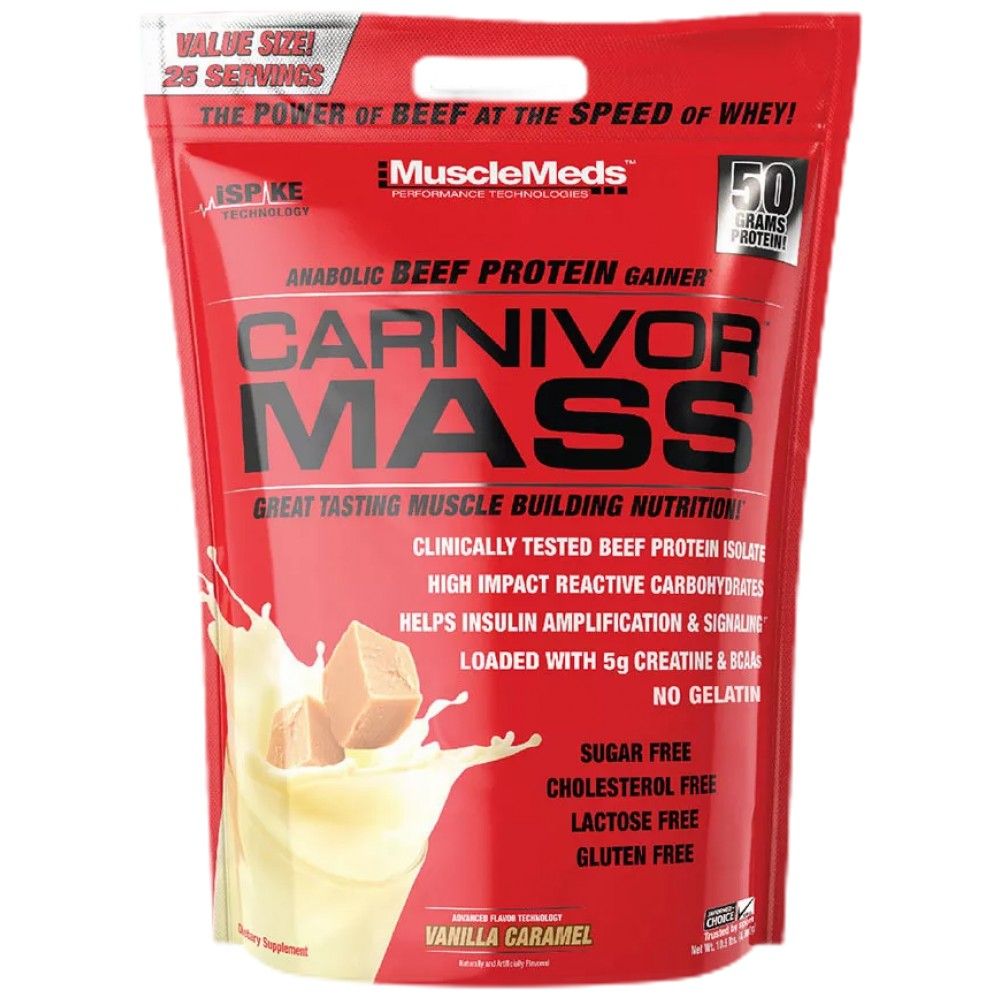 Mass Mass/Gainer hovädzieho mäsa - 4540 gramov
