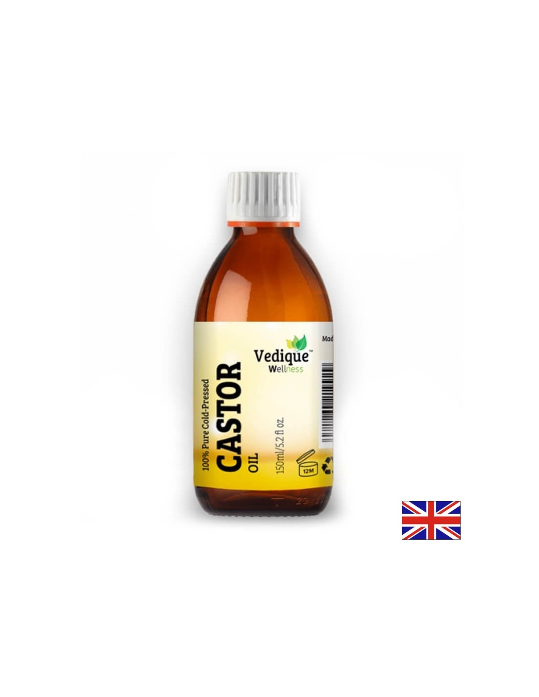 Ricínový olej - pre zápchu, pre super vlasy a pokožku, 150 ml