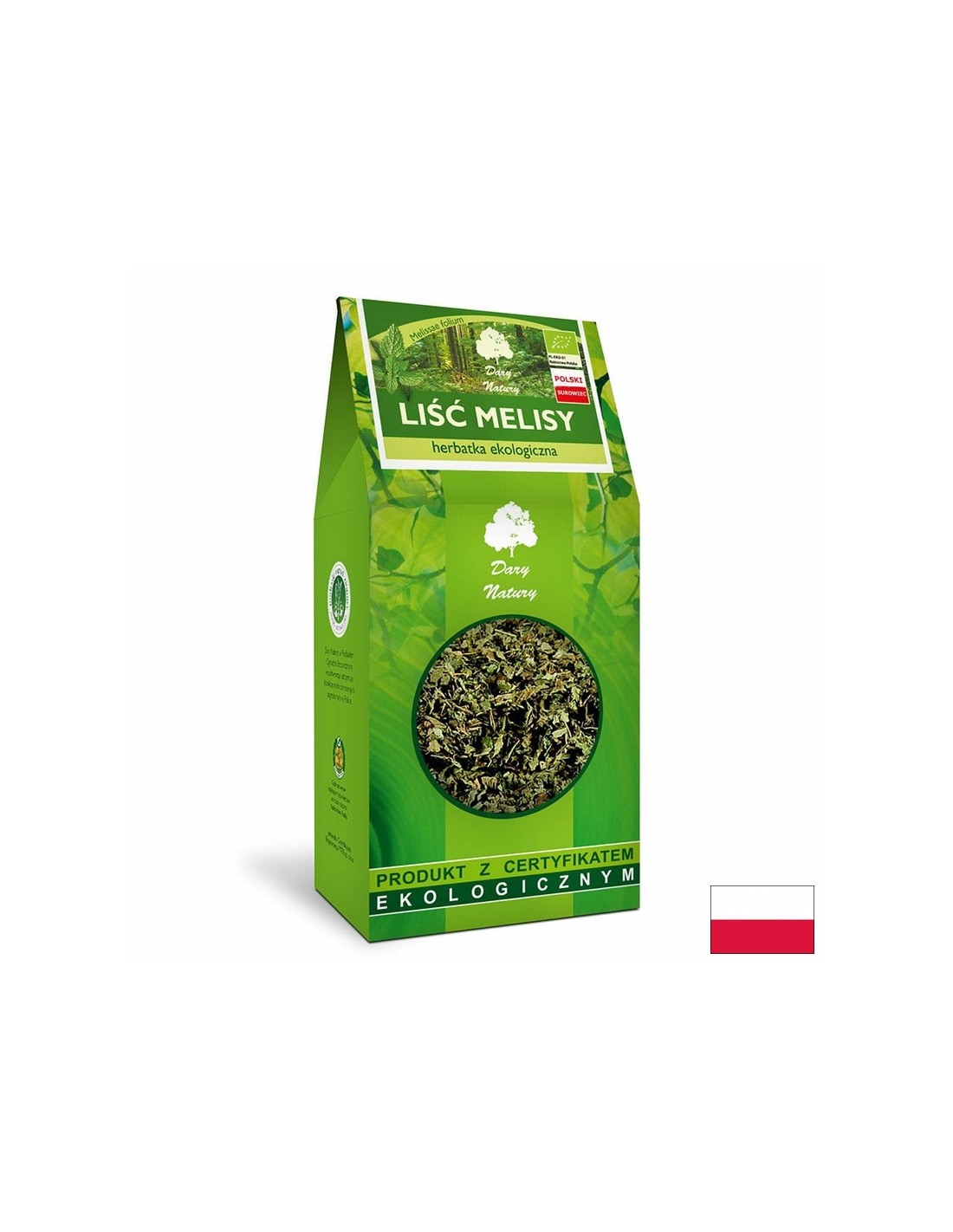 Čaj z medovky (list) Bio, 100 g <tc>Dary Natury</tc>