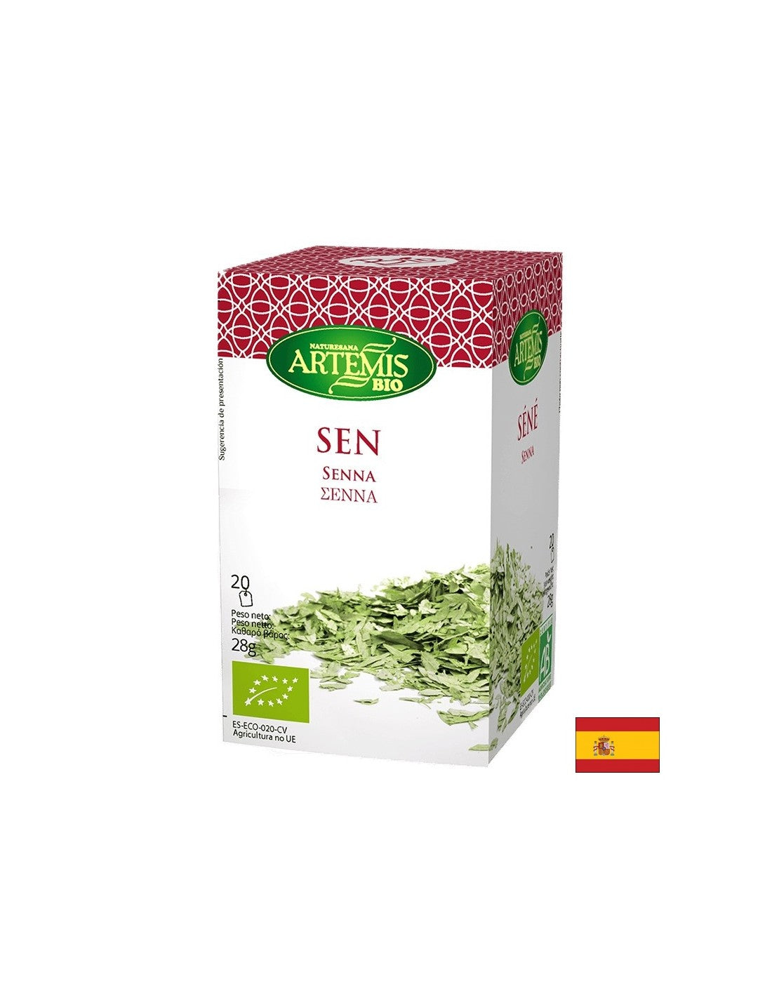 Bio Tea (Leaf) Senna, 20 filtračných vreciek