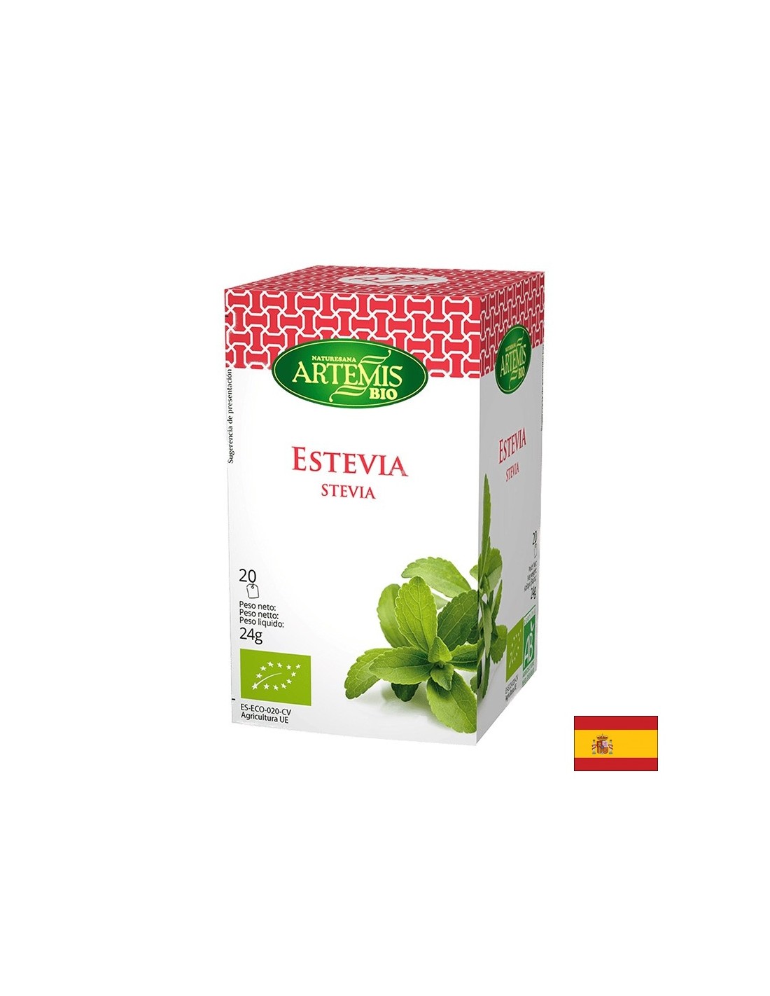Tea Stevia Bio, 20 filtračných vreciek