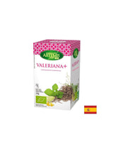 Valerian Tea + Byls, 20 filtračných vreciek Herbes del Moli