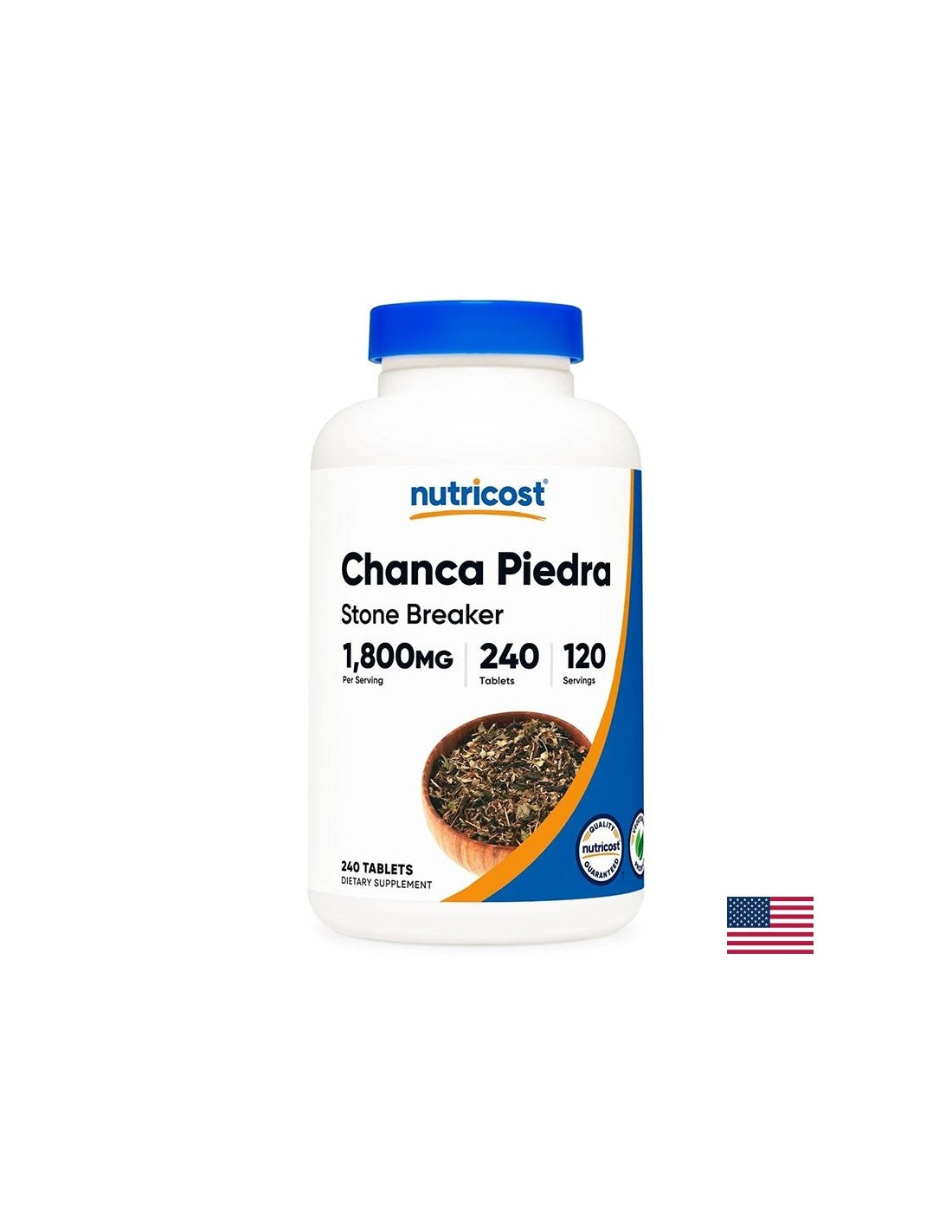 Pečeň a obličky - Chanka Piedra 900 mg, 240 <tc>Nutricost</tc> tablety