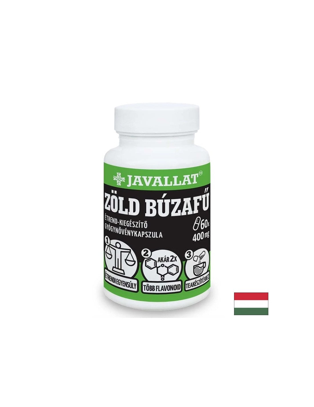 Pečeň a dobré trávenie - pšeničná tráva, kapsuly 400 mg x 60
