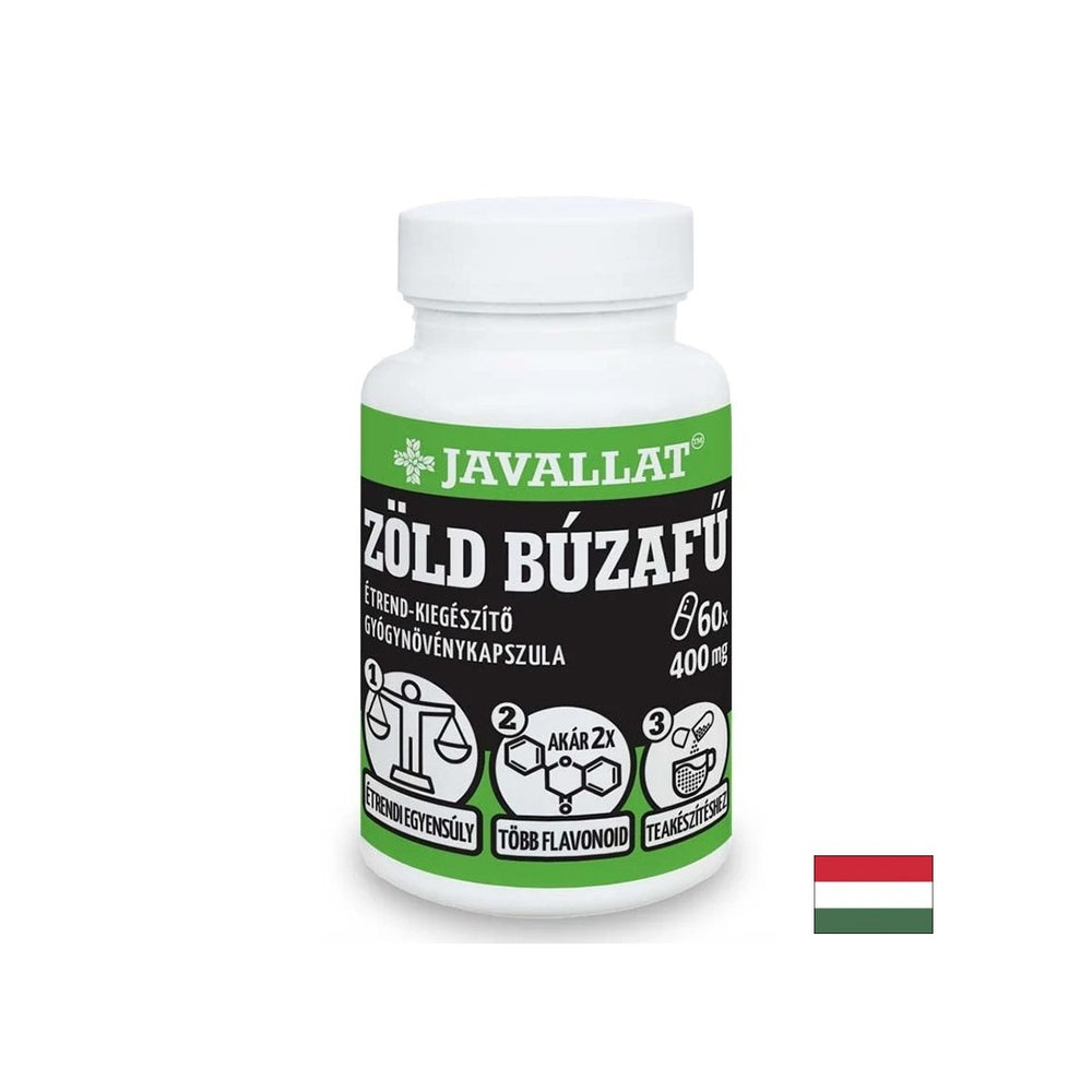 Pečeň a dobré trávenie - pšeničná tráva, kapsuly 400 mg x 60