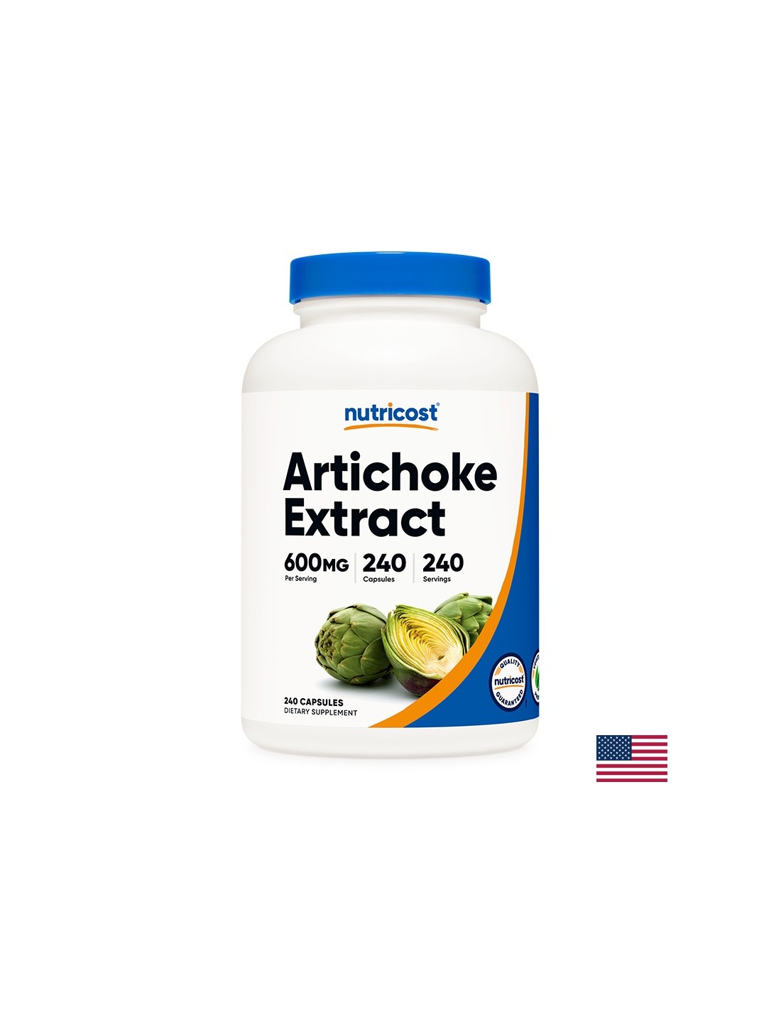 Pečeň a žlčník - Artičok, 240 <tc>Nutricost</tc> kapsuly