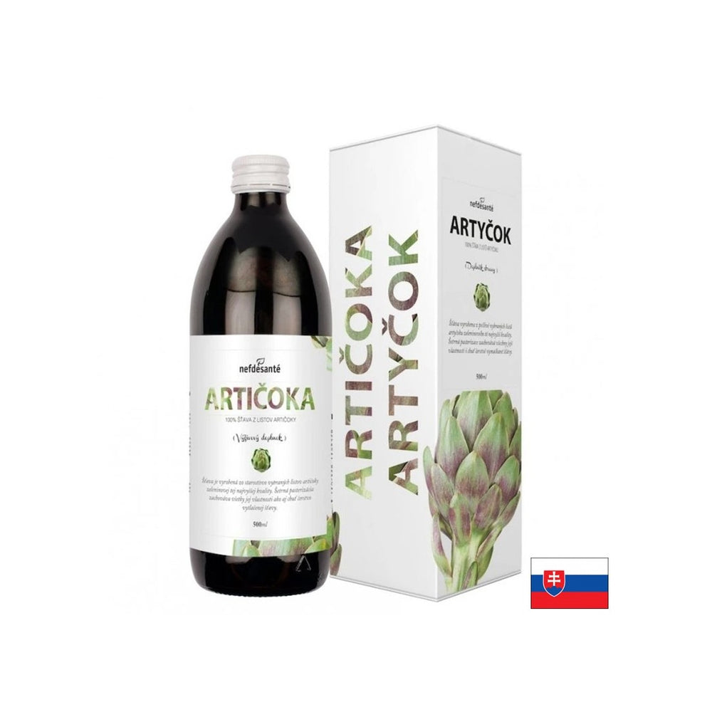 Artičoková šťava pre žlčník a pečeň, 500 ml