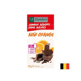Tmavá čokoláda s oranžovou farbou (bez cukru), 85 g