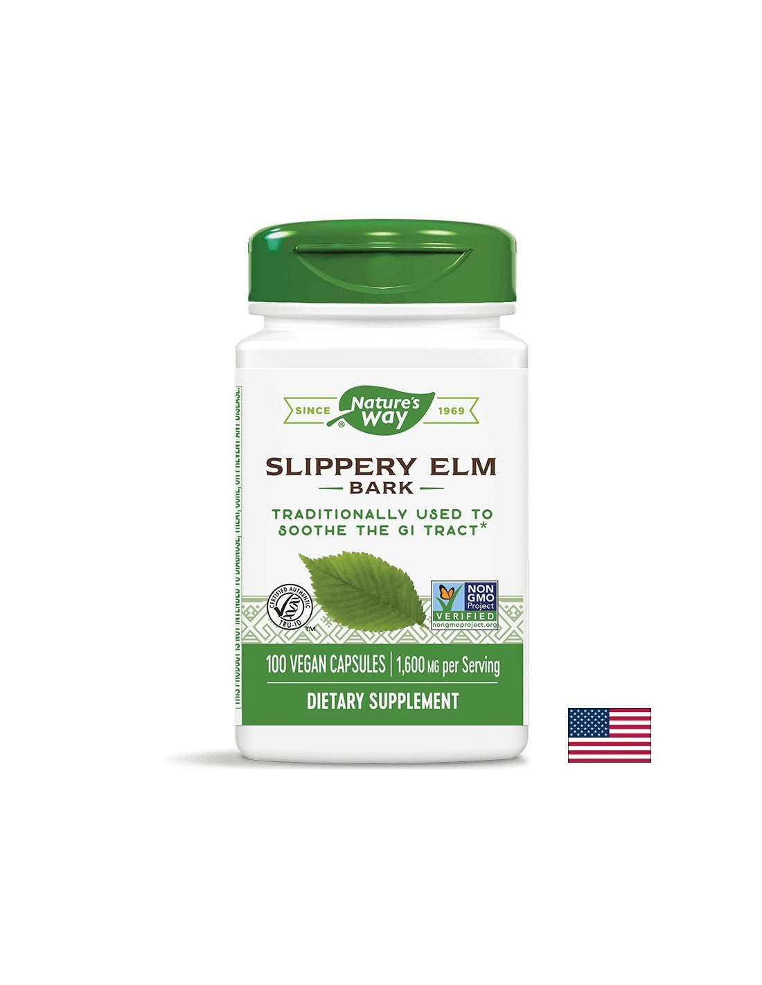 Klzké elm 370 mg - 100 kapsúl