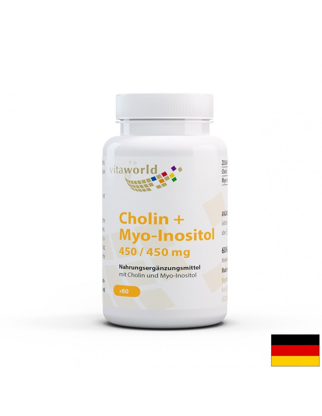 Cholin + myo-inozitol / cholin + myo-inozitol 450 mg, 60 kapsúl