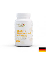 Cholin + myo-inozitol / cholin + myo-inozitol 450 mg, 60 kapsúl