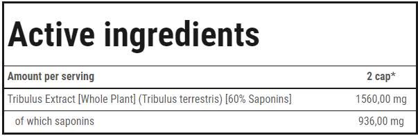 Tribulon - Tribulus Terrestris Elitný mužský vzorec - 120 kapsúl