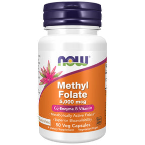 Methyl Folate 5000 mcg - 50 capsules - Nutra Best Europe