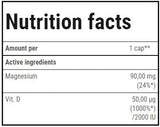 Vit. D3 + horčík Kapsuly vitamínu D 60