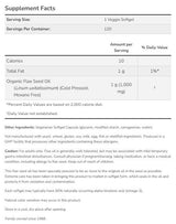 Ľanový olej 1000 mg | Vegánsky vzorec - 120 softgelov