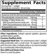 Skutočný Krill 350 mg - 60 softgels