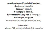Metyl vitamín B12 1000 mcg - 60 kapsúl