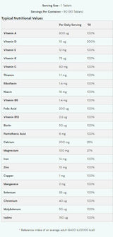 A - Z multivitamín - 90 tabliet