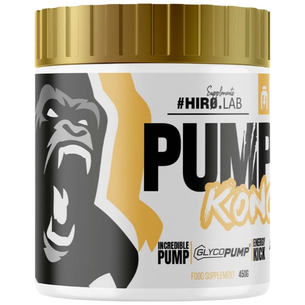 Pump Kong Predbežné cvičenie s Glycopump® - 450 gramov